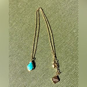 Kendra Scott Turquoise Pendant Necklace